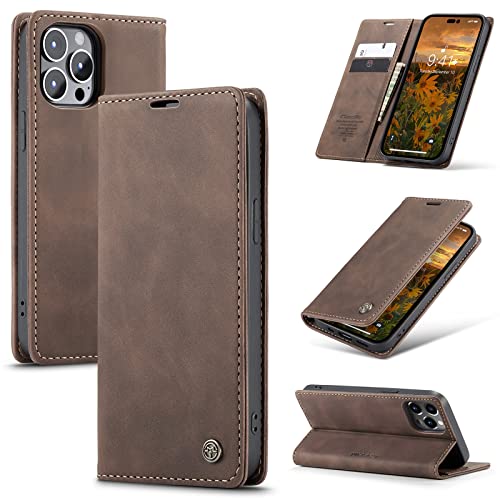 Portefeuille iPhone 14 Plus vintage pour voyager léger avec vos cartes