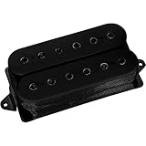 humbucker dimarzio super distortion Fácil de usar DiMarzio DP159BK Evolution Pastilla para Guitarra Eléctrica, Negro