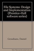 File Systems (Prentice-Hall software series) 0133145689 Book Cover