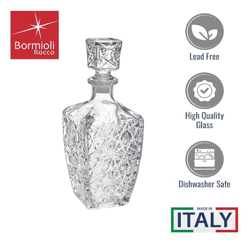Image of Bormioli Rocco Dedalo 26.4 oz. Decanter with Stopper