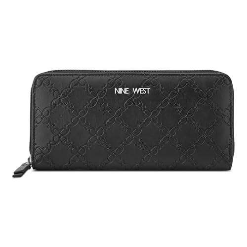 Nine West Women's Norah SLG Large Zip Around Wallet