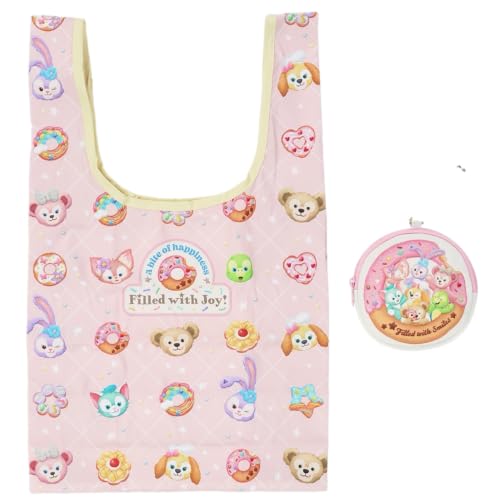 【東京ディズニーシー限定】ショッピングバッグ「ダッフィー＆フレンズのフィルド・ウィズ・ジョイ！」人気 お土産 ディズニー グッズ (ショッピングバッグ)のサムネイル