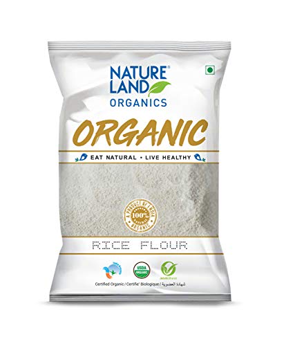 Nature Land Organics Rice Flour-500G Pouch