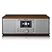 Produktbild Lenco DIR-270 Internetradio mit DAB+ - CD/MP3-Player - Bluetooth - Spotify Connect - Wi-Fi - 2,8 Farbdisplay - AUX - Weckfunktion - 2 x 10 Watt RMS - Fernbedienung - Holz/Silber