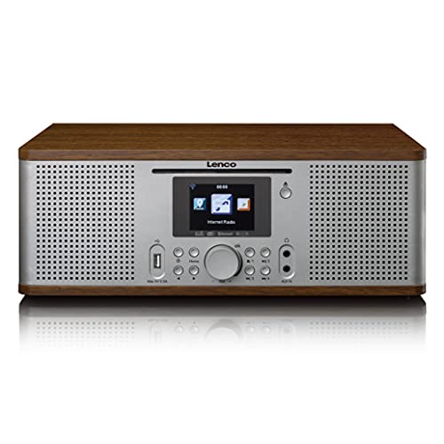 Lenco DIR-270 Radio Internet, DAB+, lecteur CD/MP3, Bluetooth, Spotify Connect, Wi-Fi, écran couleur 2,8