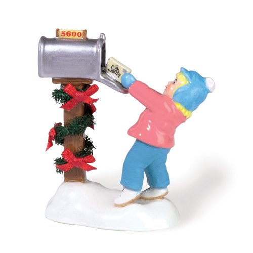 Department 56 Snow Village A Letter To Santa Accessory Figurine