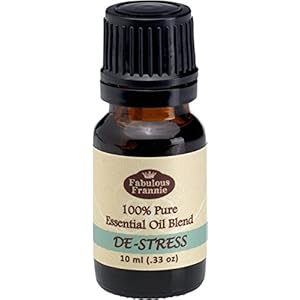 De-Stress 100% Pure, Undiluted Essential Oil Blend Therapeutic Grade – 10 ml. Great for Aromatherapy!(Grapefruit, Ylang Ylang & Lavender) by Fabulous Frannie