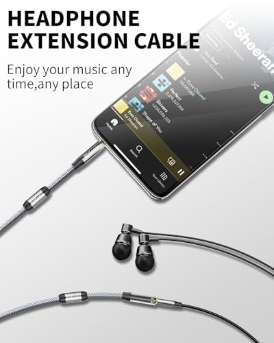 Cable Auxiliar Jack 3.5mm Trenzado 1.2 m miniatura 6