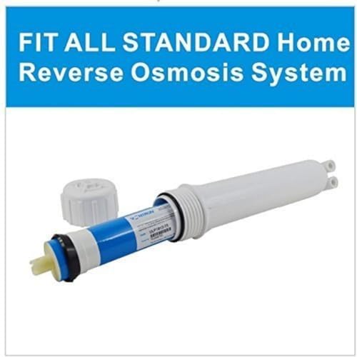 Image of CSI INTERNATIONAL RO Membrane Housing Bowl | Universal 10 Inch Filter Housing for RO UV UF Water Purifier Systems | Durable Food Grade Plastic | Leak Proof Replacement Part
