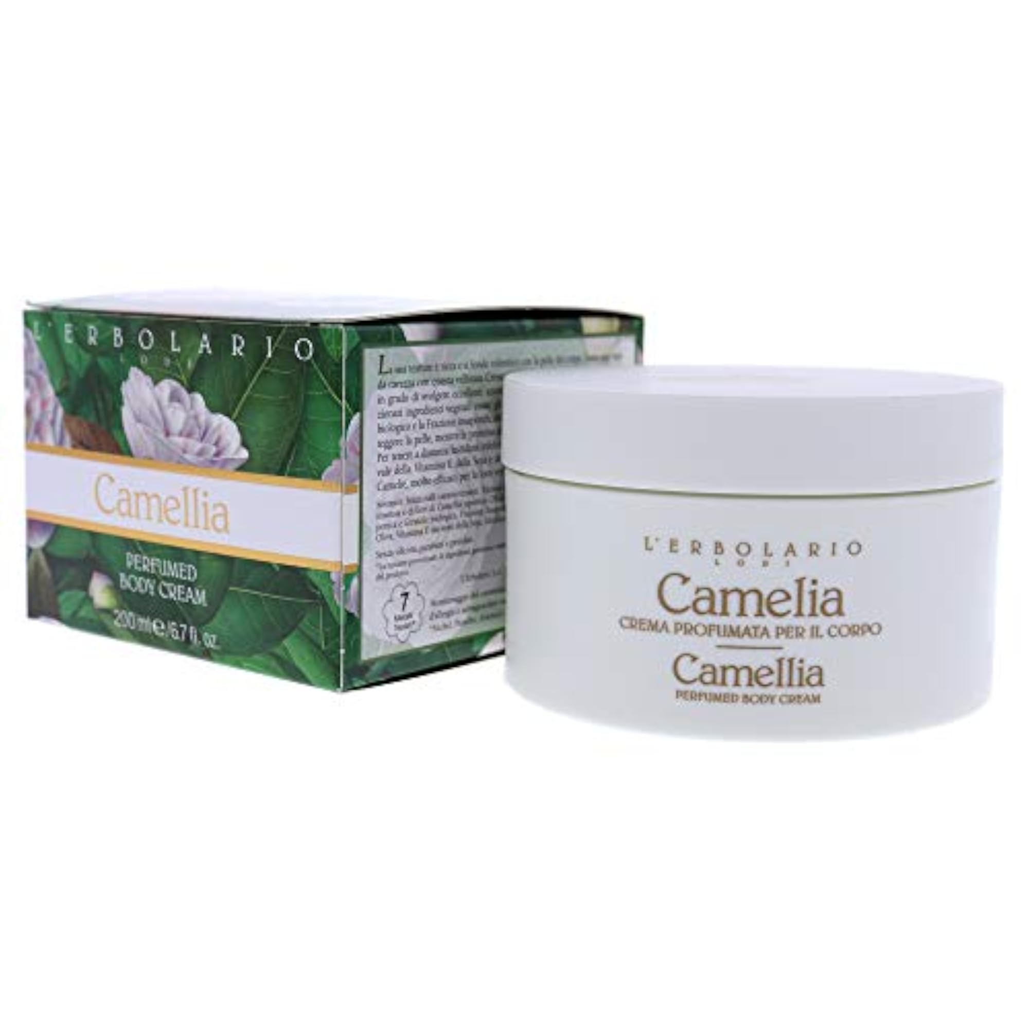 Camelia Body Cream, 6.7 Oz, Luxurious Hydration