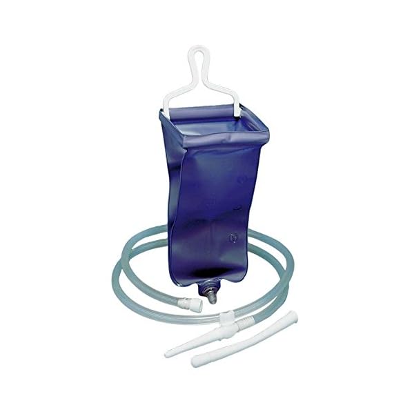 Behrend Reise-Irrigator-Set, Darmspülungen Darm, 2 L Becher, Schlauch, Klistier, 3-teilig