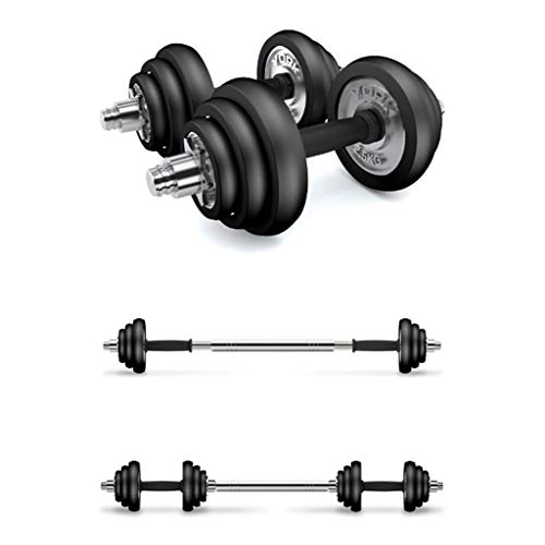 Halter Dumbbells Dubbele verzekering Verstelbare Dumbbell geschiktheidsdomoren 20 / 30KG domoorgewicht Set Halters… - Afbeelding 6