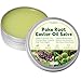 Poke Root Castor Oil Salve, Organic Lymphatic Support Massage Balm, Deep Tissue Ointment for Cyst, Boils, Breast, Fibroids, Swollen Lymph Nodes & Joint, Natural, Vegan - 2 Oz
