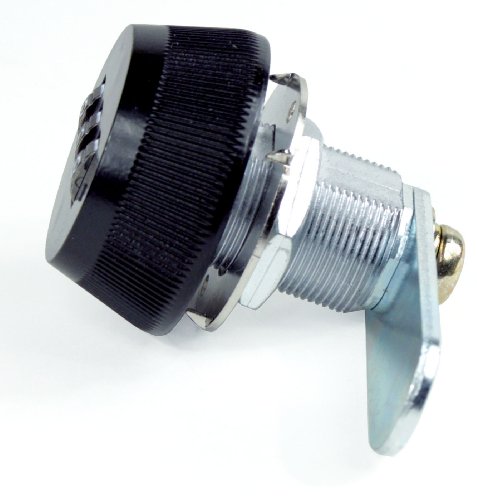 Fjm Security Combi-Cam 7850R-M-Black Combination Cam Lock, 7/8" Black Finish #TOP1