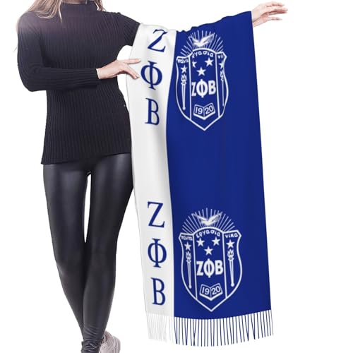 Scarf Classic Soft Cashmerette Fringed Scarf Long Shawl for Women2