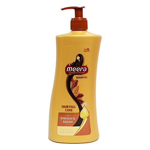 Image of Meera Pure Coconut Hair Oil, 500ml And Meera Hairfall Care Shampoo, 650ml