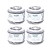 Produktbild Gründl Lolly Pop Häkel- und Strickgarn (Wollähnliches und waschbares Universalgarn 100 % Polyacryl, 150 g / 240 m, Nadelstärke: 5 - 6, 4 x 150 g), Silver Swirl, 24 x 24 x 10 cm