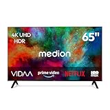Contenuto confezione Smart TV MD865201 X8652605 supporto viti telecomando batterie 2 x AAA distanziatori VESA cavo adattatore AV manuale
