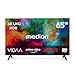 MEDION 163,9 cm (65 Zoll) Ultra HD Fernseher (Smart-TV, HDR10, VIDAA Store, HBO Max, MagentaTV, Prime Video, Disney+, DAZN, Paramount+, HbbTV, PVR, Bluetooth), MD 865201