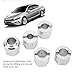 Acouto Strut Nut Socket Tool for Benz C-Class W203 W209 CLK 5pcs Front Suspension Strut Nut Socket Tool Set, 10.5 x 3.5, 12.5 x 3.5, 14 x 2.5, 14.5 x 3, 14.5 x 5