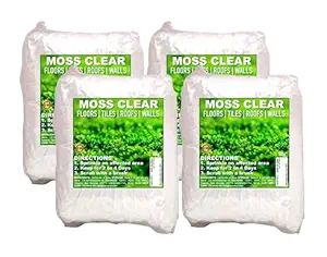 CERO Moss Clear, Moss Mould Mildew Cleaner for Floors Tiles Roofs Walls (500g) 4PC COMBO