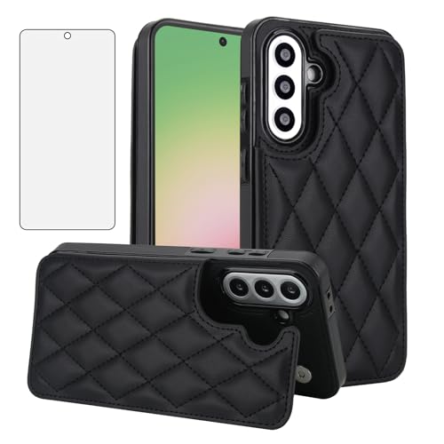 Accessoires Samsung Galaxy A36 5G : coque portefeuille et verre trempé