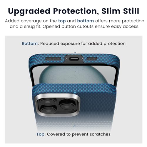 Coque iPhone 16 Pro compatible MagSafe avec protection fine tactile