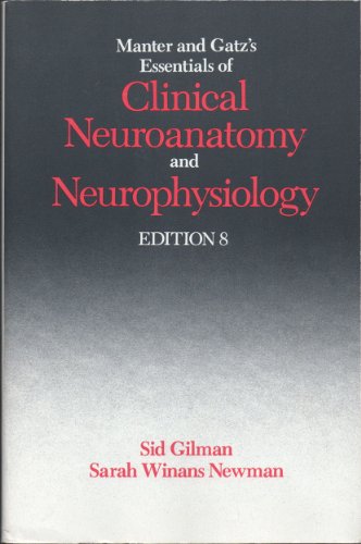 Manter and Gatz's Essentials of Clinical Neuroa... 0803641575 Book Cover