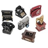 Photo Gallery hemobllo 7 pezzi mini decorazioni vintage in resina delle bambole accessori miniatura realistici per arredamento retrò oggetti decorativi per e modellismo Photo Gallery hemobllo 7 pezzi mini decorazioni vintage in resina delle bambole accessori miniatura realistici per arredamento retrò oggetti decorativi per e modellismo
