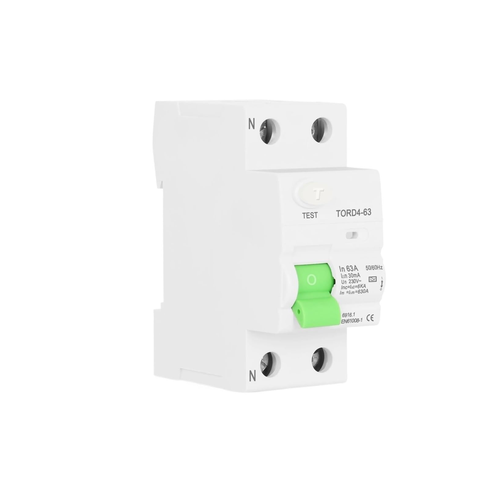 Disjoncteur différentiel type A 100mA 32A résout défaut isolement