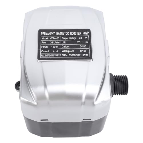 Bomba de presión de agua SEAFRONT de diafragma e imán permanente, motor de DC24V y 180W de potencia 2