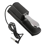 Sustain Pedal, Professional Damper Foot Pedal, Universal Piano Foot Pedal for Piano Midi Electronic