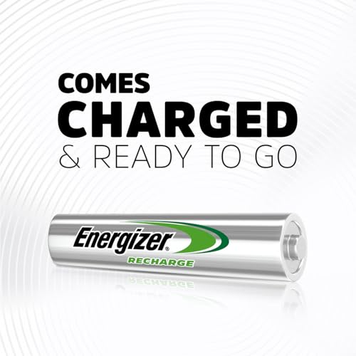 Image of Energizer Recharge Universal Rechargeable AAA Batteries (8 Pack), Triple A Batteries