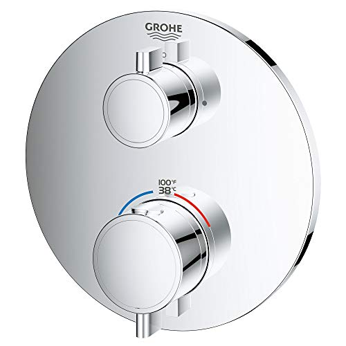 GROHTHERM® SMARTCONTROL SINGLE FUNCTION 2-HANDLE THERMOSTATIC VALVE TRIM by GROHE - Image 2