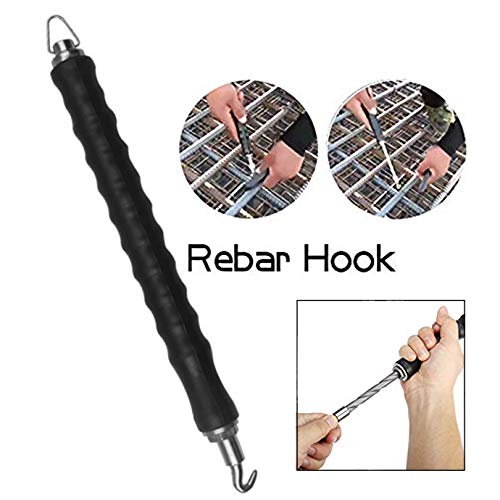 ReBar Hook,Tie Wire Twister Automatico Calcestruzzo Metallo per Cavi e Cravatte,300 mm
