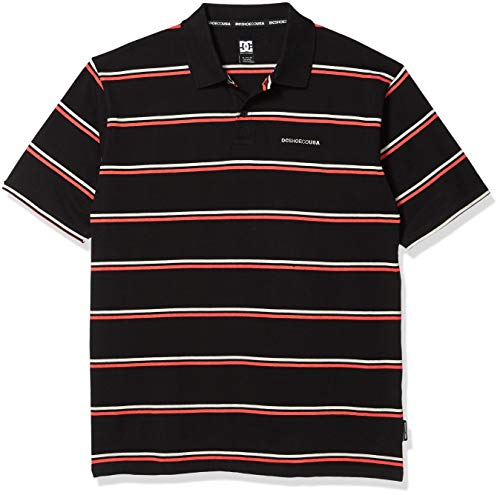 DC Corning Polo à manches courtes pour homme -  Noir -  Taille XL