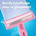 Gillette Venus Daisy Classic Disposable Razors for Women, 18 Count, Hair Removal for Women