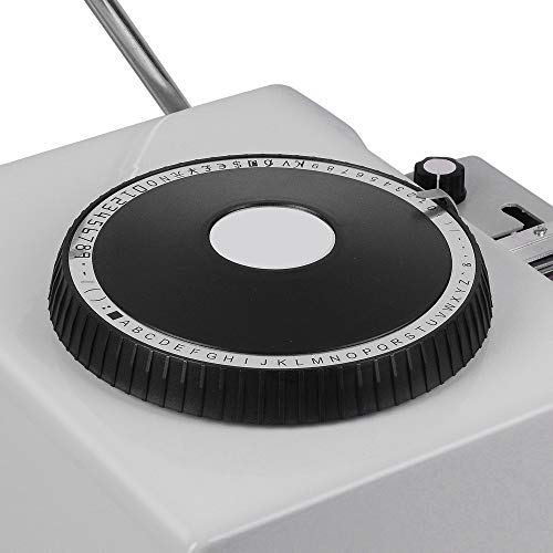 image for CARESHINE Card Embosser，72-Character Letters Manual Embossing Machin