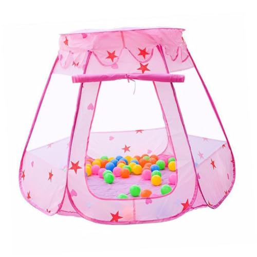 Kisangel Game Ball Pool Tent Tent Playhouse for Indoor Game House for Pink
