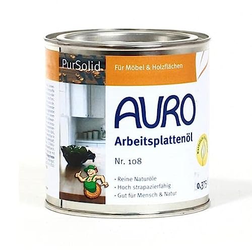 AURO Arbeitsplattenöl PurSolid Nr. 108 farblos, 0,5 Liter