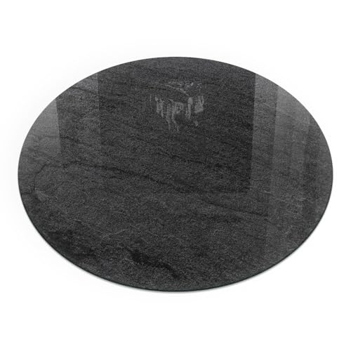 Plaque de sol de cheminée en verre durable 100 cm à haute isolation