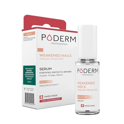 PODERM - UÑAS DEBILITADAS QUIMIOTERAPIA - Sérum Silicio Aliviador, Fortificante y Reparador – Endurecedor y Protector – Cuidado Profesional – Hecho en Suiza