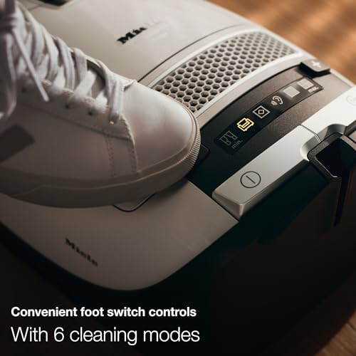 Miele Complete C3 Marin Bagged Canister Vacuum Cleaner with Electrobrush Floorhead, Suitable for Carpets and Hard Floors, in Marine Blue - image 8