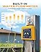 RAINPOINT WiFi Water Timer with Brass Inlet, 2 Outlets Sprinkler Timer,Automatic Irrigation System Controller, APP & Voice Control, Irrigation by Weather/Quantity/Soil Moisture