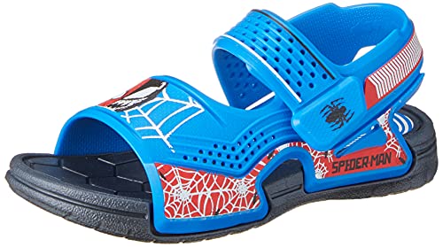 Sandália Homem Aranha Vision, Grendene Kids, Meninos, Azul/Azul/Vermelho, 26