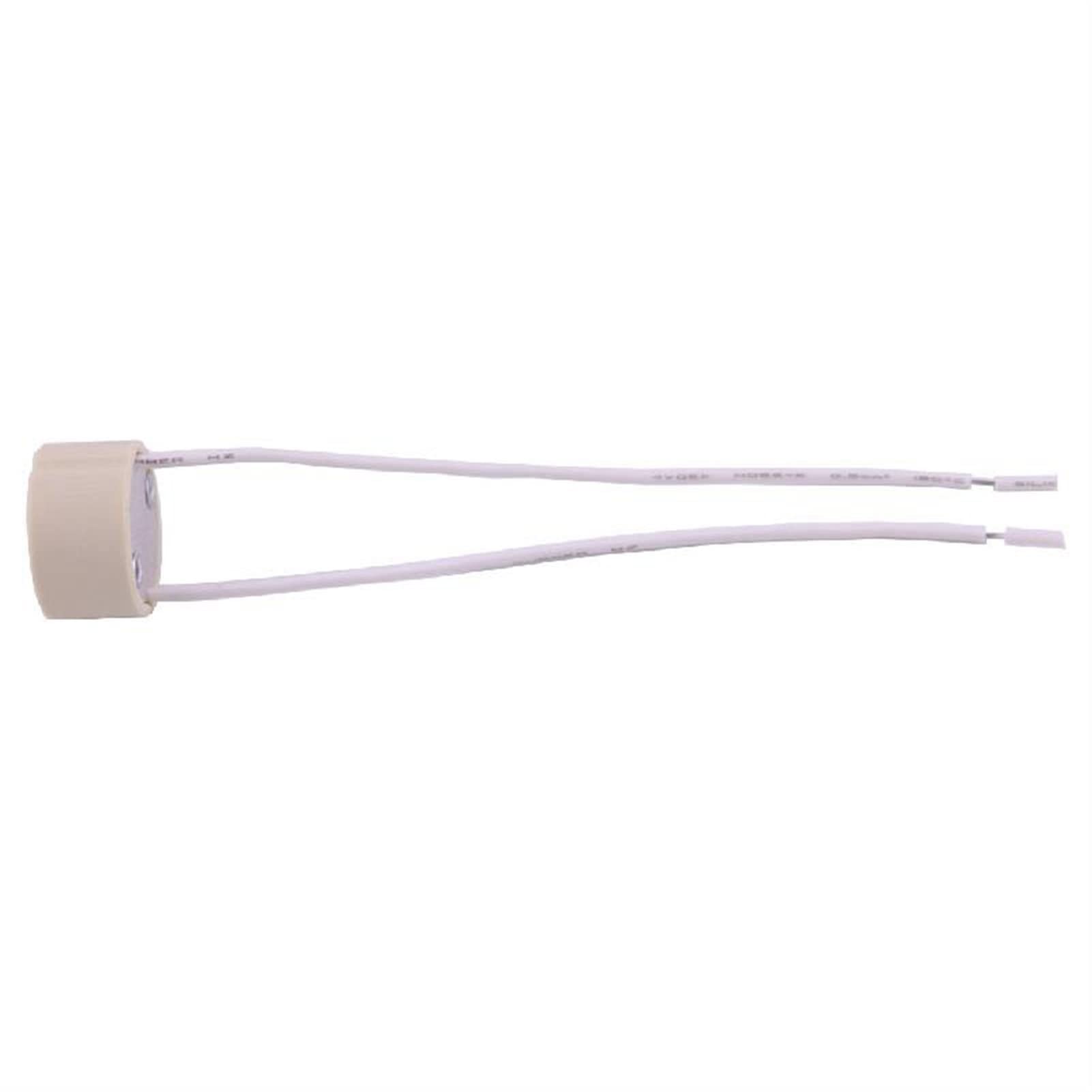 Oprawy oświetleniowe Uchwyt żarówki, adapter żarówki, 10 sztuk GU10 Uchwyt gniazda montażowego Przewód połączeniowy Ceramiczny adapter GU 10 Gniazda do GU10 Żarówka Reflektor LED CFL Halogen Oświetlen