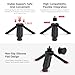 Waveshare Portable Mini Tripod, Compatible with DJI Pocket 3 Camera, Black Color, Lightweight Outdoor Universal Tripod