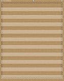 Burlap 10 Pocket Pocket Chart (34