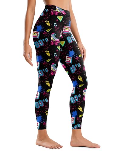 Pantalones de yoga para gimnasio de cintura alta sin transparencias