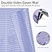 Stove Top Covers for Electric Stove Glass Ceramic RV Cooktop -Double Side, Induction Electric Burner Stovetop Oven Cover Countertop Protector, Silicone XL Kitchen Dish Drying Mat, 28x20 In Lavender